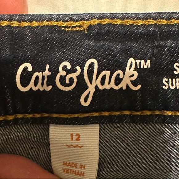 Cat & Jack girls bootcut Jeans size 12 - Picture 7 of 8